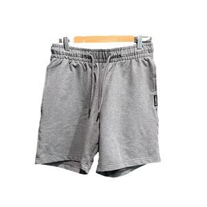 Bearbottom Gray Pull On Drawstring Men's Activewear Shorts Size Medium -‎ 7"